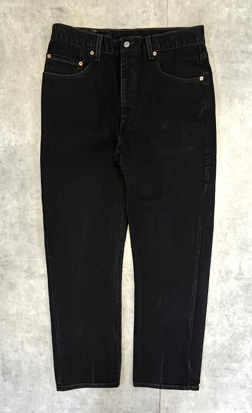 00'S LEVIS 505 デニム ブラック USA製 W34L30 (VINTAGE) 「Bottoms」入荷しました。