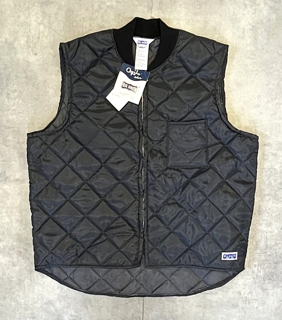 80'S BIG SMITH 三角タグ キルティングベスト ブラック USA製 (DEADSTOCK) 「No Sleeve」入荷しました。