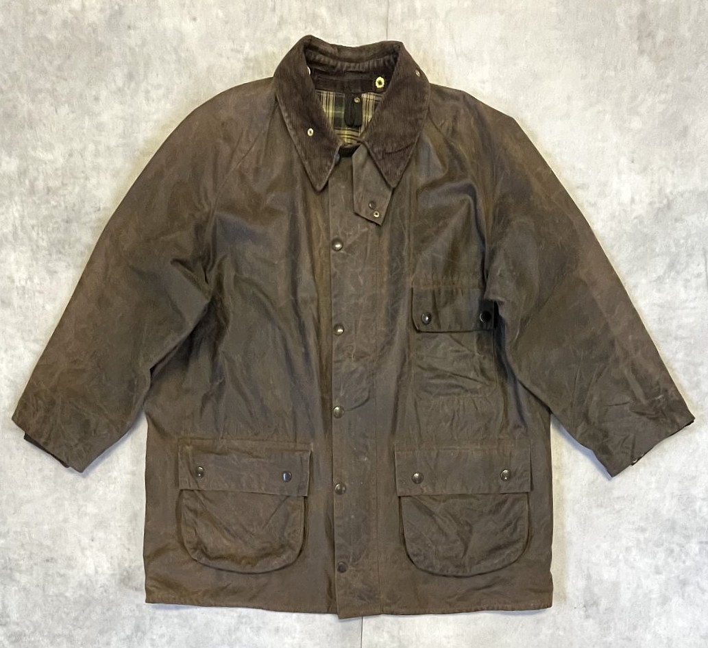 90'S BARBOUR 3クレスト "SOLWAY ZIPPER" 旧タグ オイルドジャケット ブラウン イングランド製 (VINTAGE) 「Jacket」入荷しました。