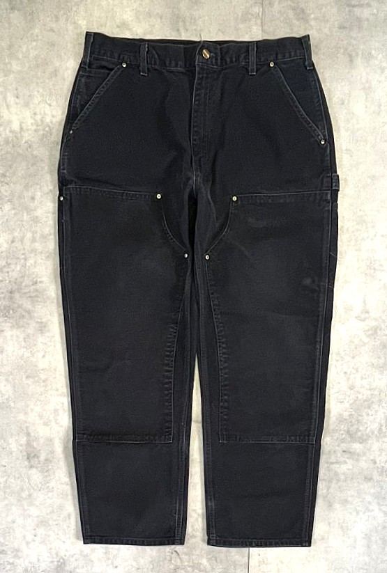 CARHARTT ダブルニー ダック ペインターパンツ ブラック W38L30 (VINTAGE) 「Bottoms」入荷しました。