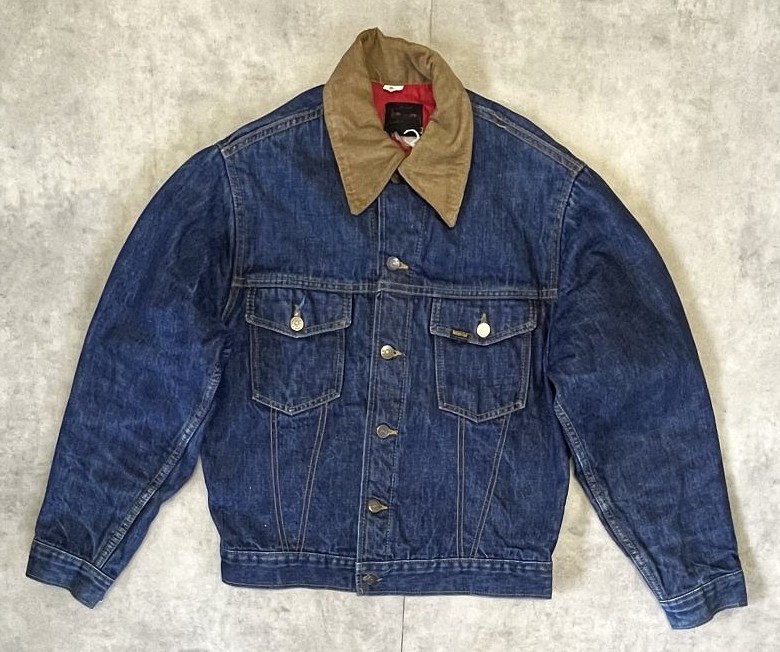70'S ROEBUCKS 裏地キルティング 耳付きデニムジャケット インディゴ (VINTAGE) 「Jacket」入荷しました。