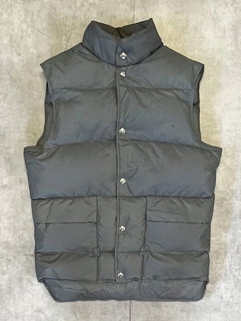90'S LL Bean グースダウン ダウンベスト グレー (VINTAGE) 「No Sleeve」入荷しました。