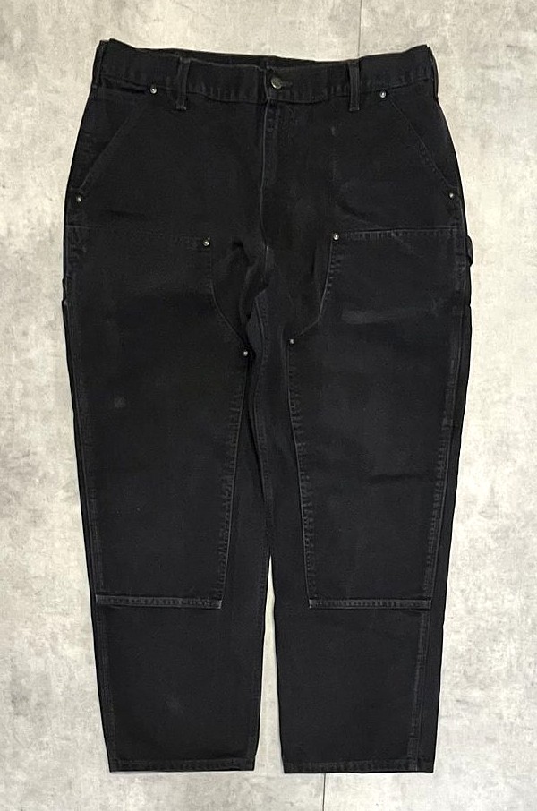 CARHARTT ダブルニー ダック ペインターパンツ ブラック W38L30 (VINTAGE) 「Bottoms」入荷しました。