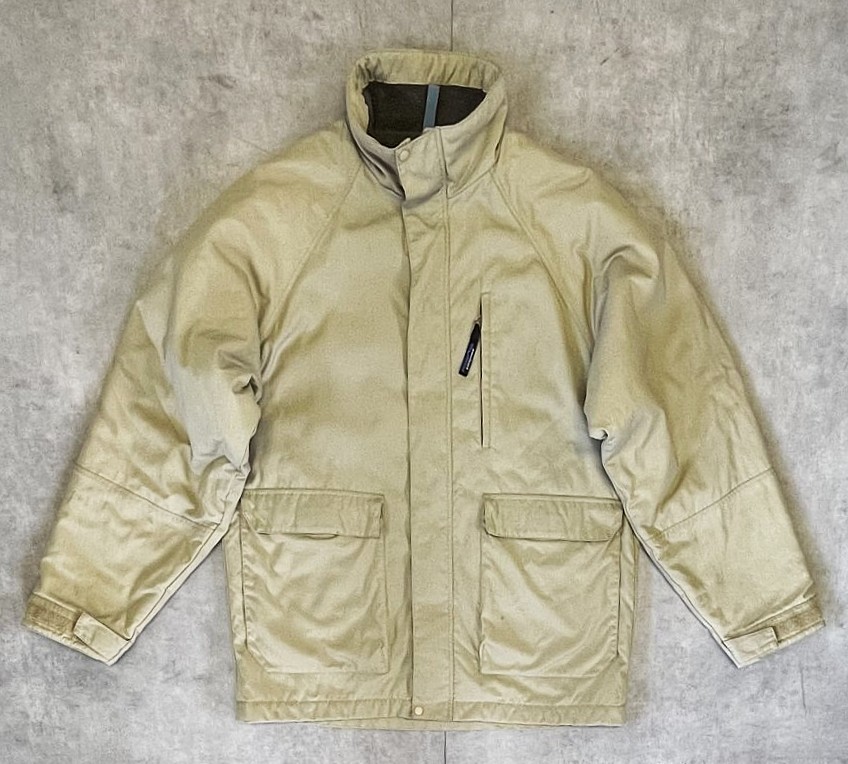 01'S PATAGONIA "ESCAPE JACKET" 裏地フリース スタンドカラー ナイロンジャケット ベージュ (VINTAGE) 「Jacket」入荷しました。