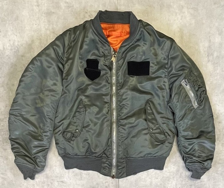 70'S アメリカ軍 USAF "MIL-J-8279E" MA-1 フライトジャケット SCOVILLジップ (VINTAGE) 「Jacket」入荷しました。