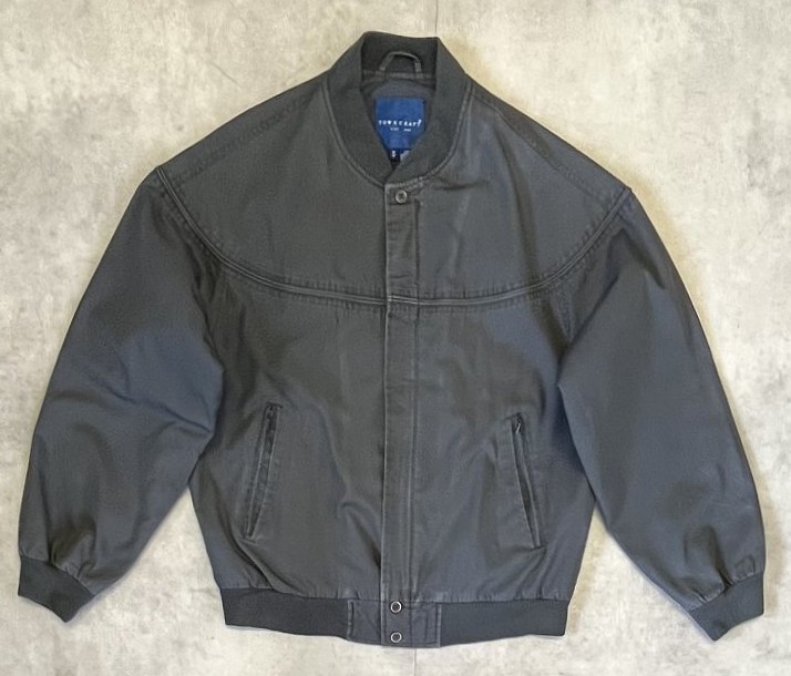 90'S TOWNCRAFT カップショルダー ダービージャケット チャコール (VINTAGE) 「Jacket」入荷しました。