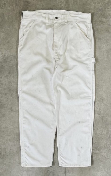 70'S SEARS "TRADEWEAR" ペインターパンツ SCOVILLジップ ホワイト USA製 (VINTAGE) 「Bottoms」入荷しました。