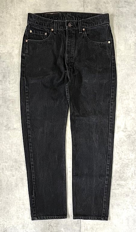 90'S LEVIS 505 デニム ブラック USA製 W34L30 (VINTAGE) 「Bottoms」入荷しました。