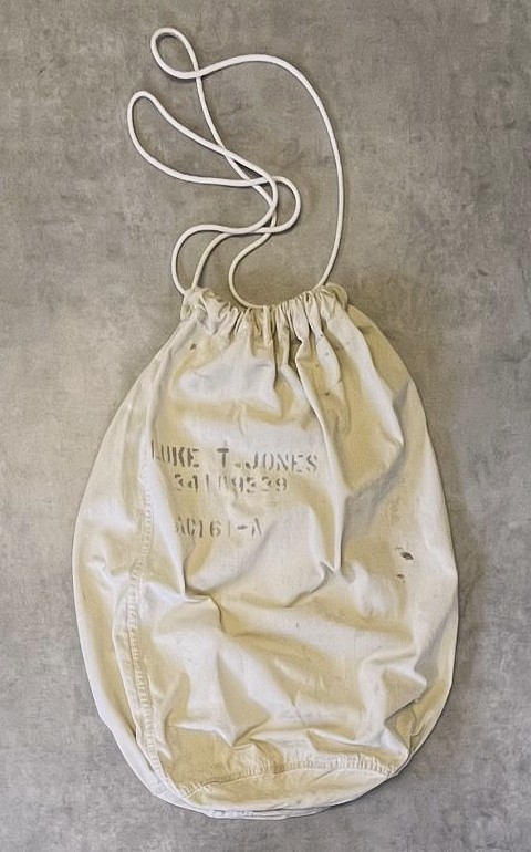 40'S アメリカ軍 ステンシル ランドリーバッグ バラックバッグ オフホワイト (VINTAGE) 「Bag」入荷しました。