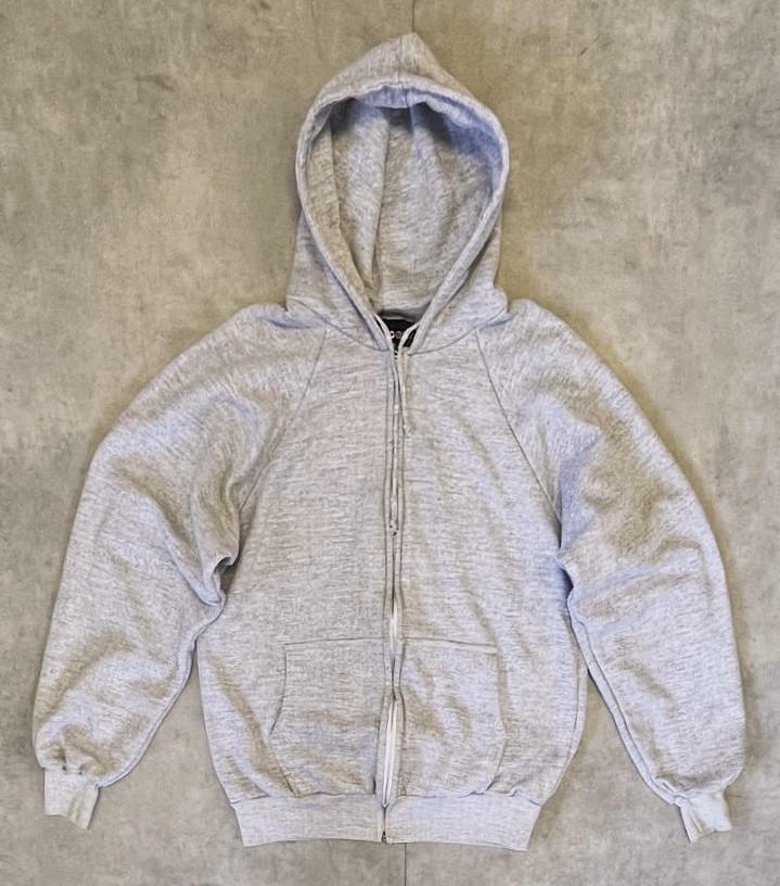 80'S IM SPORTS 裏地サーマル フルジップ ダブルフェイス スウェットパーカー ヘザーグレー YKKアルミジップ (VINTAGE) 「Parka」入荷しました。
