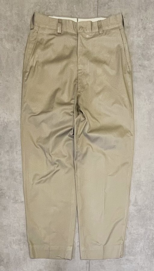 60'S アメリカ軍 USAF コットン100% チノパンツ RAPIDアルミジップ (VINTAGE) 「Bottoms」入荷しました。