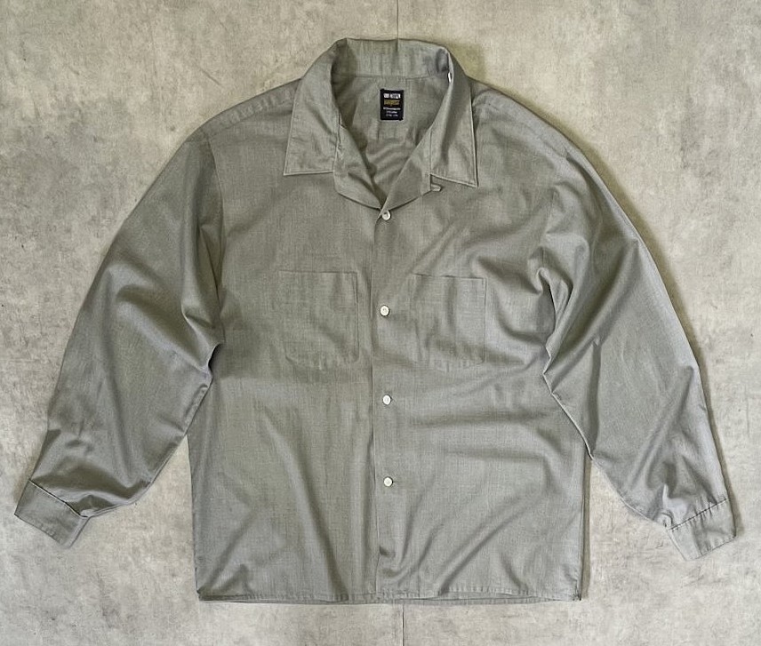 60'S VAN HEUSEN "VANOPRESS" オープンカラーシャツ カーキ (VINTAGE) 「L/S Shirt」入荷しました。