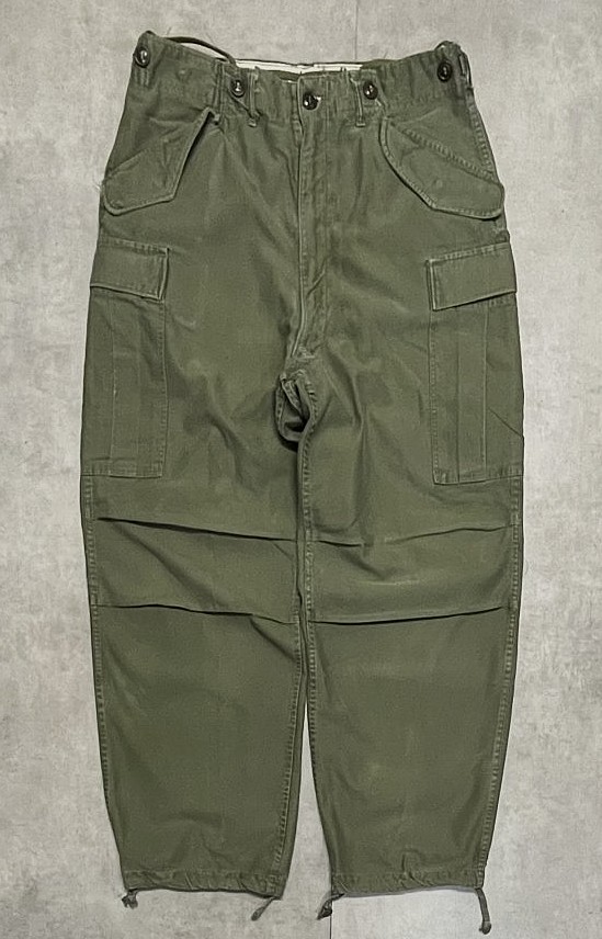 50'S アメリカ軍 US ARMY M-51 フィールドパンツ TALONアルミジップ S-R (VINTAGE) 「Bottoms」入荷しました。