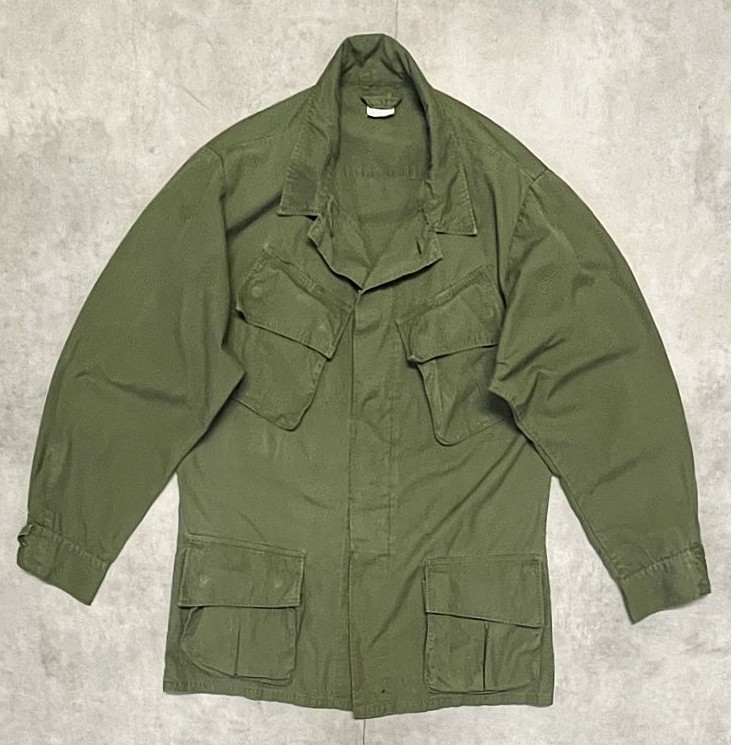 60'S アメリカ軍 US ARMY "JUNGLE FATIGUE 3rd" ノンリップ ファティーグジャケット (VINTAGE) 「Jacket」入荷しました。