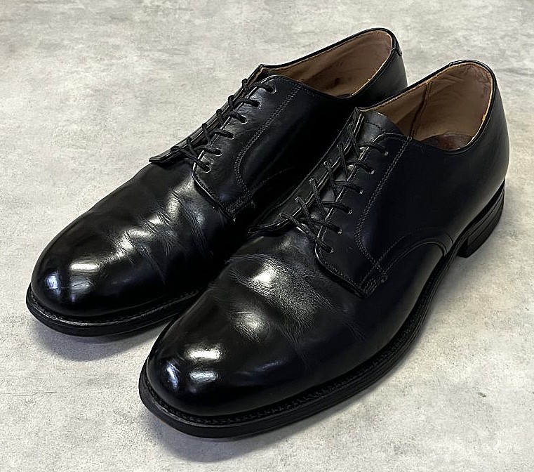 60'S アメリカ軍 US NAVY "GENESCO INC製" 6アイレット レザーソール サービスシューズ (VINTAGE) 「Shoes」入荷しました。