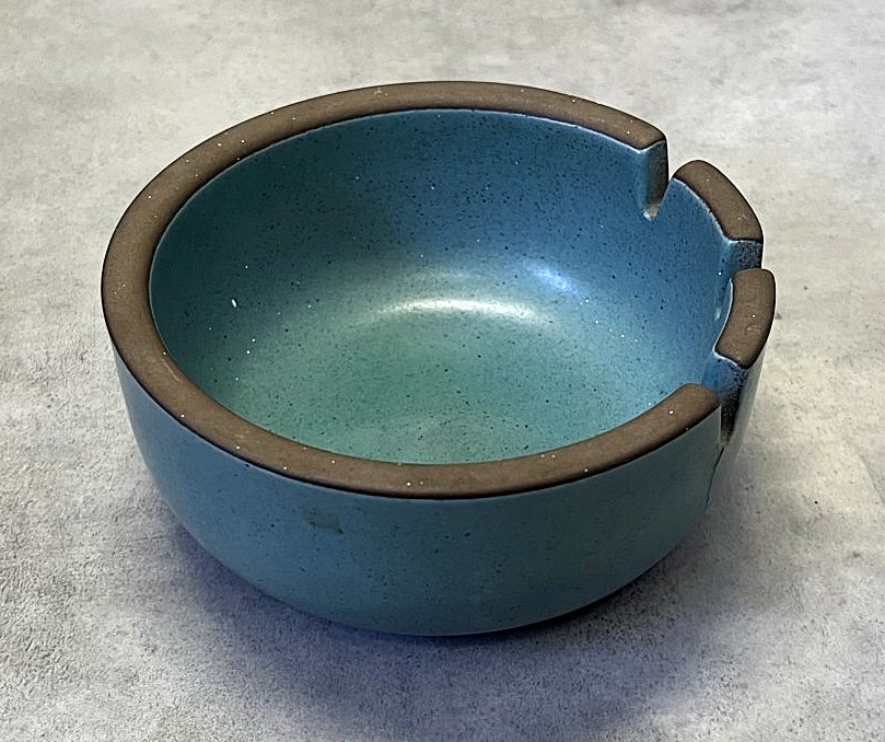 HEATH CERAMICS アッシュトレー 灰皿 ターコイズブルー USA製 (VINTAGE) 「Antique Goods」入荷しました。
