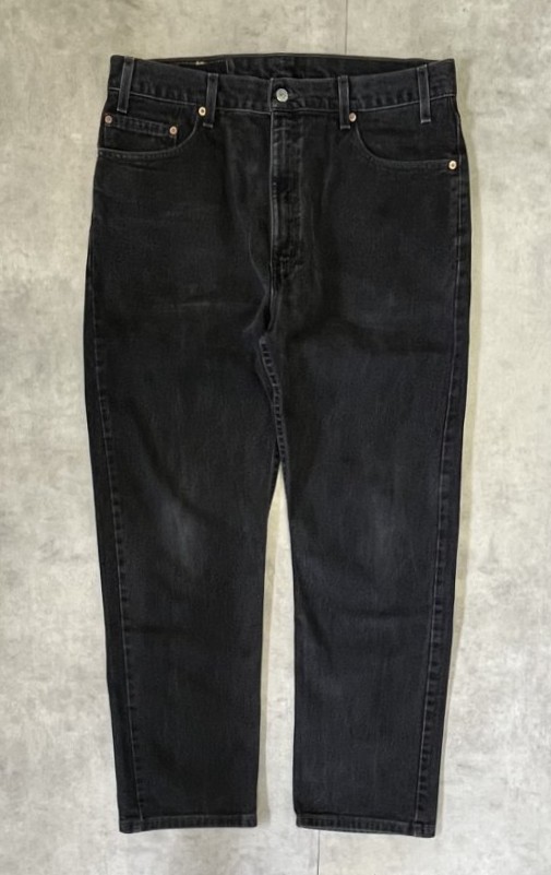 00'S LEVIS 505 デニム ブラック USA製 W38L30 (VINTAGE) 「Bottoms」入荷しました。
