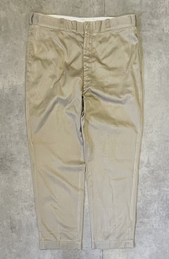 60'S アメリカ軍 US ARMY コットン100% チノパンツ W40L31 IDEALアルミジップ (VINTAGE) 「Bottoms」入荷しました。