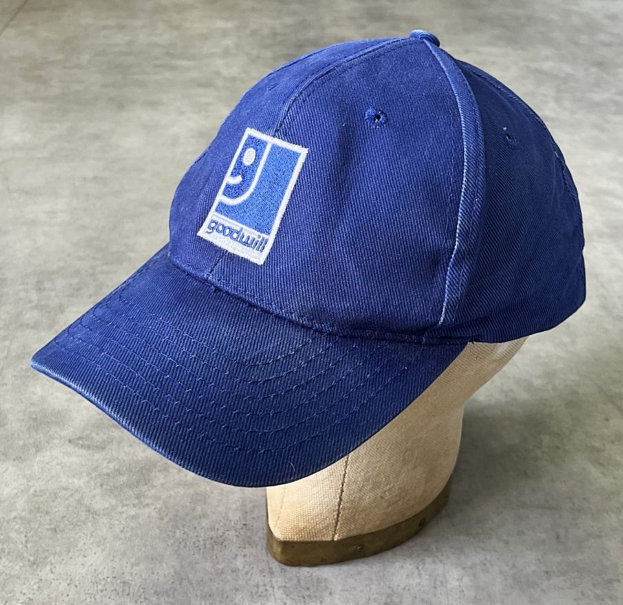 GOODWILL 6パネル ベースボールキャップ ブルー (USED) 「Cap」入荷しました。