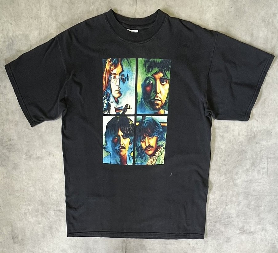 00'S THE BEATLES 半袖 Tシャツ フェードブラック (VINTAGE) 「T-Shirt」入荷しました。