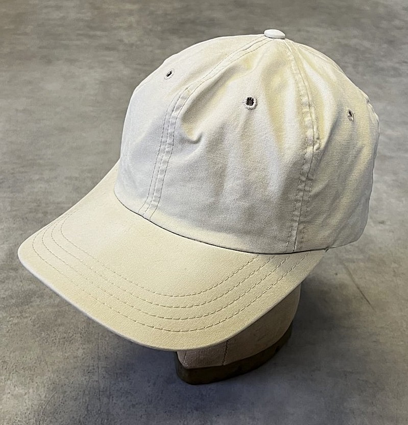 90'S RALPH LAUREN ロゴ無し ベースボールキャップ ベージュ USA製 (VINTAGE) 「Cap」入荷しました。