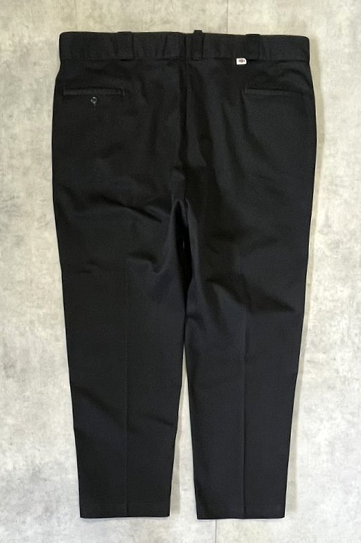 80'S DICKIES 874 チビタグ ワークパンツ ブラック W42L29 TALONジップ USA製 (VINTAGE)「Bottoms」入荷しました。
