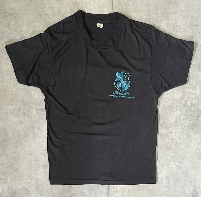 80'S HOBNOB シングルステッチ 半袖 Tシャツ ブラック USA製 (VINTAGE) 「T-Shirt」入荷しました。
