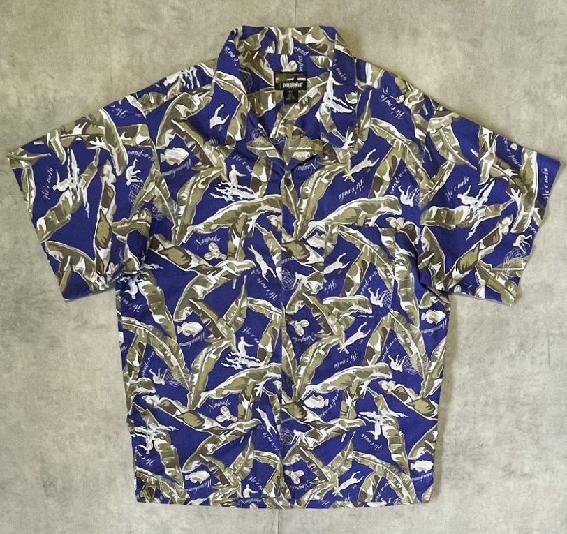 90'S PATAGONIA "PATALOHA" コットン 半袖 アロハシャツ バナナラマ ポルトガル製 (VINTAGE) 「S/S Shirt」入荷しました。