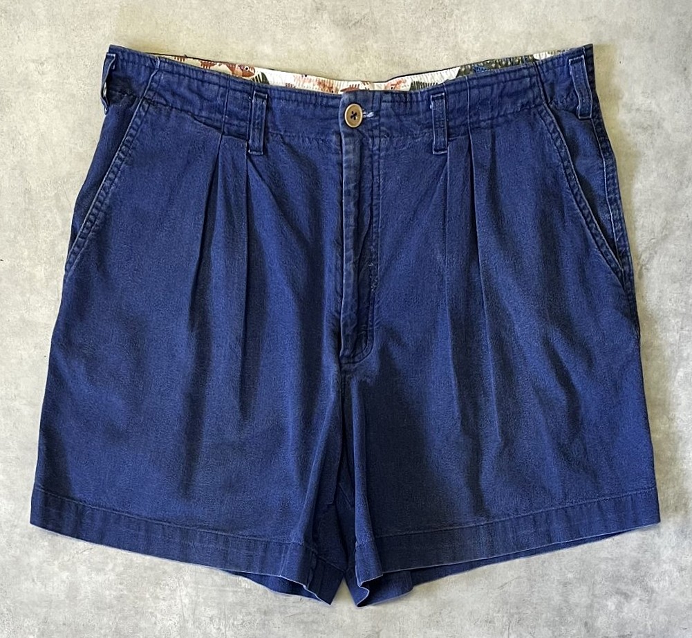 90'S PATAGONIA 白タグ ツータックショーツ インディゴ USA製 (VINTAGE) 「Shorts」入荷しました。