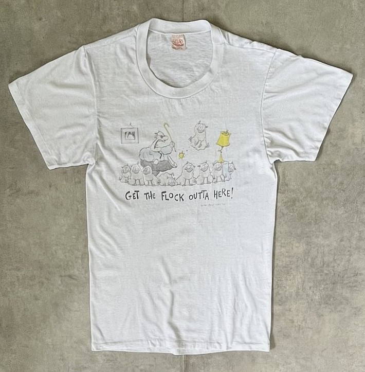 80'S DAVID SILVERMAN シングルステッチ 半袖 Tシャツ ホワイト カナダ製 (VINTAGE)「T-Shirt」入荷しました。