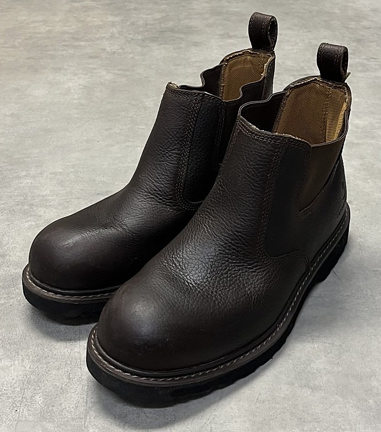 CARHARTT "WATERPROOF" レザー サイドゴアブーツ ダークブラウン (USED)「Shoes」入荷しました。