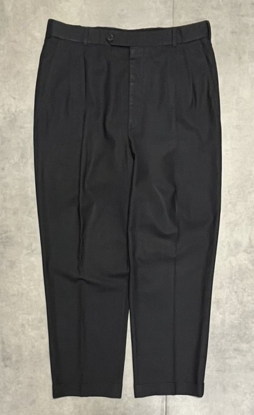 BROOKS BROTHERS ツータック ウールパンツ チャコール (VINTAGE)「Bottoms」入荷しました。