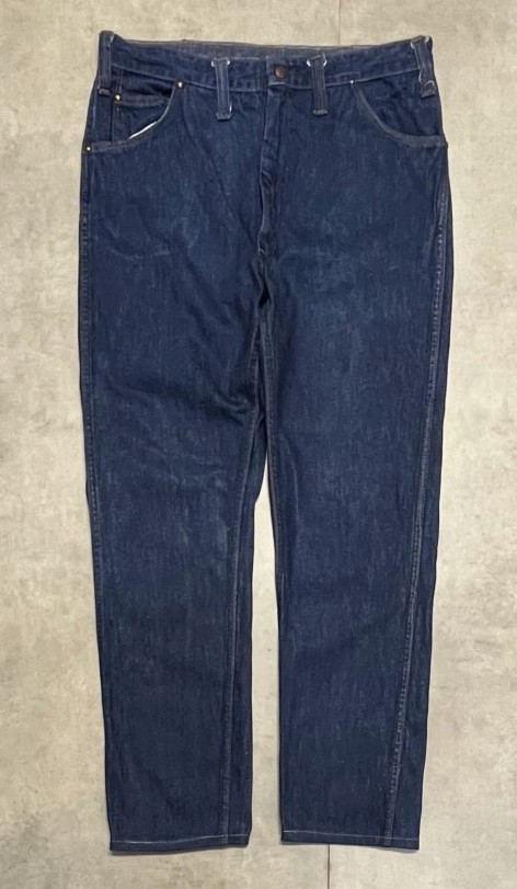 70'S DICKIES 黒タグ フロントスナップボタン デニム TALONアルミジップ インディゴ USA製 (VINTAGE)「Bottoms」入荷しました。