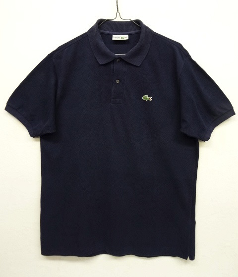 nina de coito 埼玉県 志木 通販 80'S ヴィンテージ CHEMISE LACOSTE フレンチ ラコステ L1212 半袖 ポロシャツ フランス製 VINTAGE