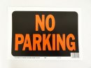 画像: USA製 プラスチックサインプレートステッカー NO PARKING 「Accessorie」 入荷しました。