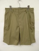 画像: イタリア軍 A.M.I. プリーツ入り チノショーツ (DEADSTOCK) 「Shorts」 入荷しました。