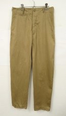 画像: 80'S ギリシャ軍 チノパンツ (VINTAGE) 「Bottoms」 入荷しました。