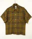 画像: 60'S レーヨン100% チェック 半袖シャツ (VINTAGE) 「S/S Shirt」 入荷しました。