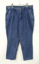 画像: 90'S ツープリーツ デニムパンツ (VINTAGE) 「Bottoms」 入荷しました。