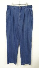 画像: 90'S ラルフローレン ツープリーツ デニムパンツ (VINTAGE) 「Bottoms」 入荷しました。
