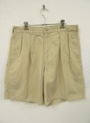 画像: 90'S ラルフローレン POLO CHINO プリーツ入り チノショーツ USA製 (VINTAGE) 「Shorts」 入荷しました。