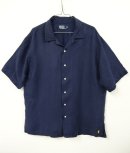 画像: 90'S ラルフローレン リネン＋シルク 半袖 オープンカラーシャツ (VINTAGE) 「S/S Shirt」 入荷しました。