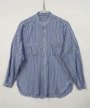 画像: ユーロワーク バンドカラーシャツ ストライプ (VINTAGE) 「L/S Shirt」 入荷しました。