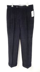 画像: LAUREN RALPH LAUREN ツープリーツ コーデュロイパンツ NAVY (NEW) 「Bottoms」 入荷しました。