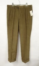 画像: LAUREN RALPH LAUREN ツープリーツ コーデュロイパンツ TAN (NEW) 「Bottoms」 入荷しました。