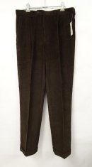 画像: LAUREN RALPH LAUREN ツープリーツ コーデュロイパンツ DK BROWN (NEW) 「Bottoms」 入荷しました。