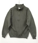 画像: GILDAN 1/4 ジップ カデットカラー スウェット GREY (NEW) 「Sweat Shirt」 入荷しました。