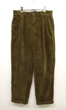 画像: 90'S RALPH LAUREN ツープリーツ 太畝 コーデュロイパンツ (USED) 「Bottoms」 入荷しました。