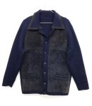 画像: 70'S UNKNOWN レザー x ニット カーディガン フランス製 (VINTAGE) 「Cardigan」 入荷しました。