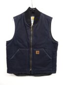 画像: CARHARTT 裏地キルティング ダックベスト (USED) 「No Sleeve」 入荷しました。